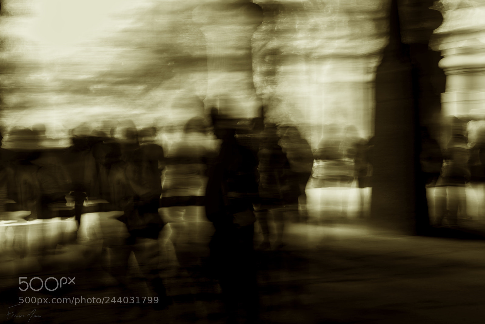 Sony a7R II sample photo. Movement of the people photography