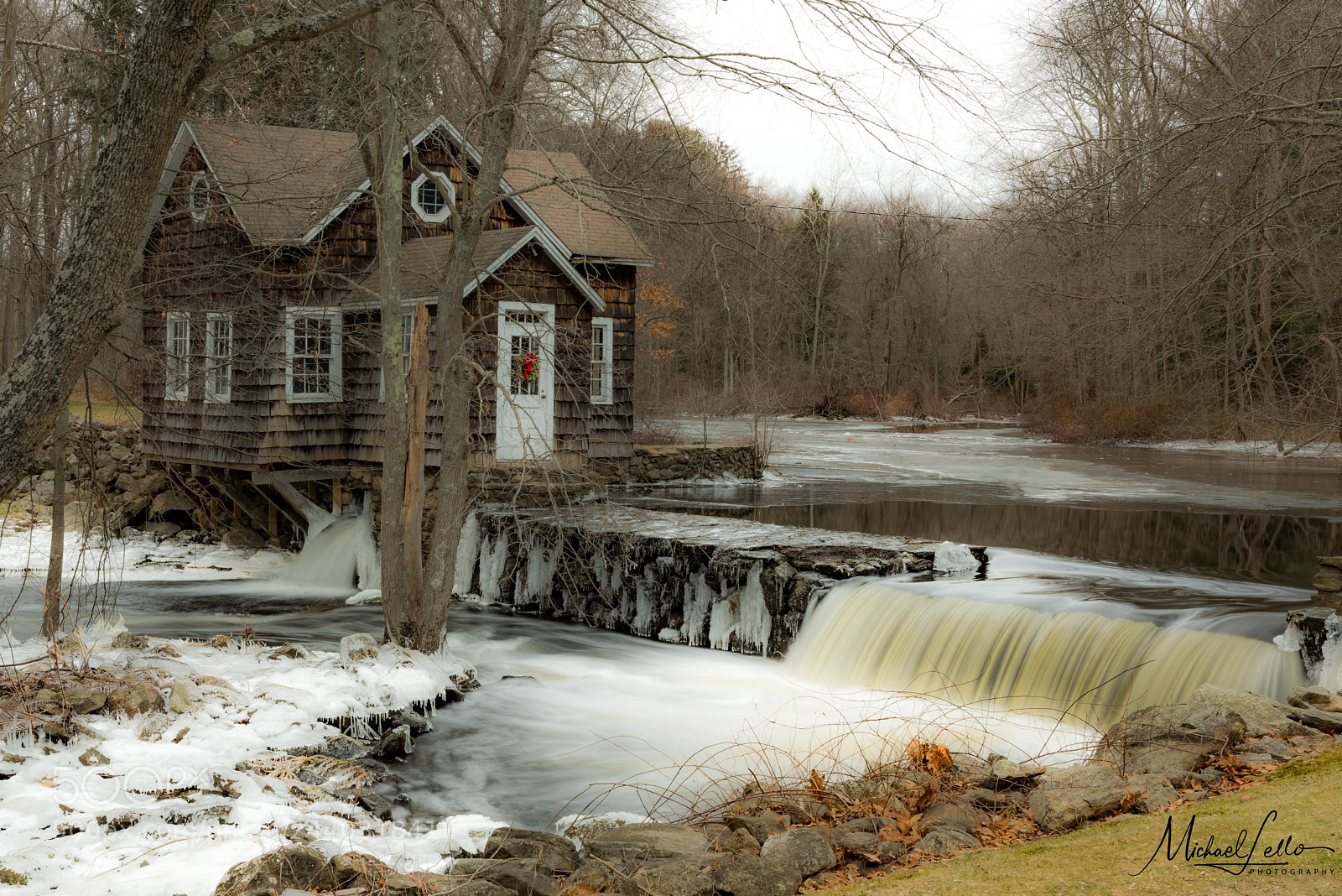Nikon D810 sample photo. Cabin falls photography