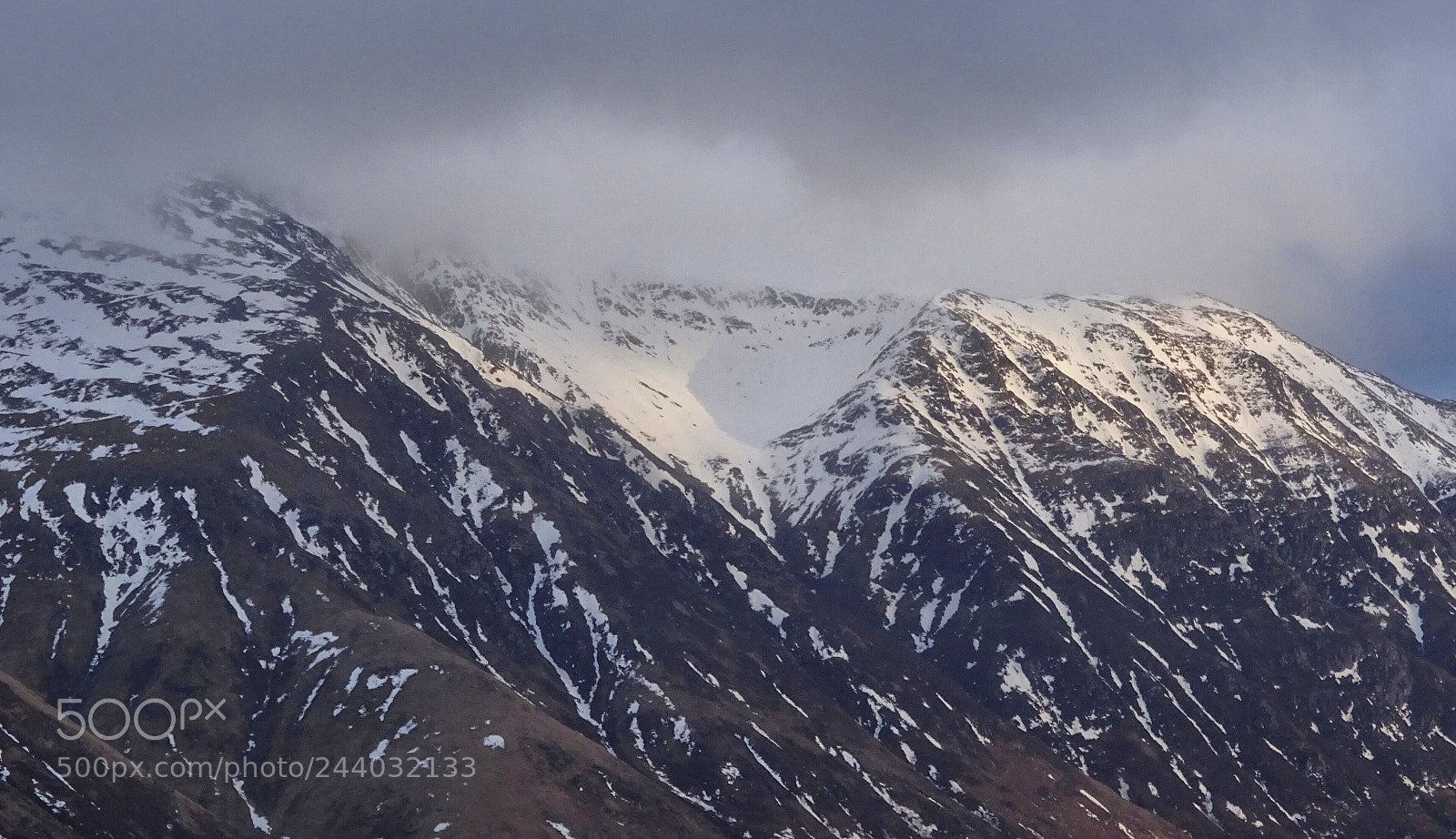 Sony Cyber-shot DSC-WX350 sample photo. Snow thaw on ben photography