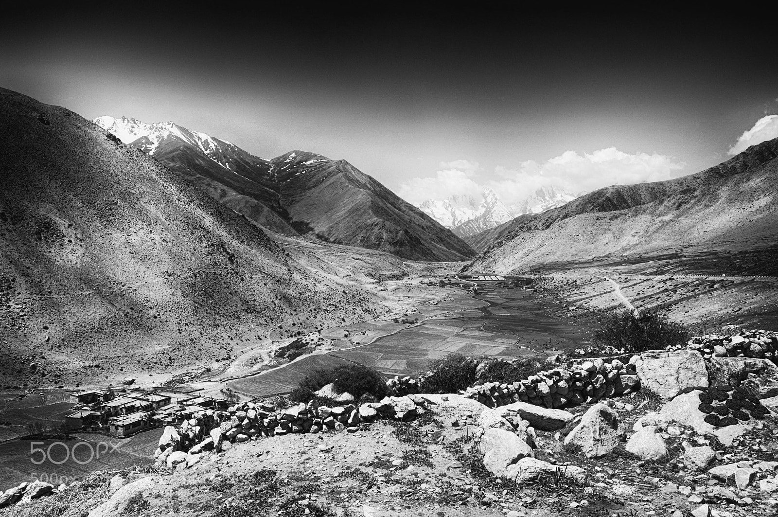 Nikon D90 sample photo. Tibet vallee de l'everest photography