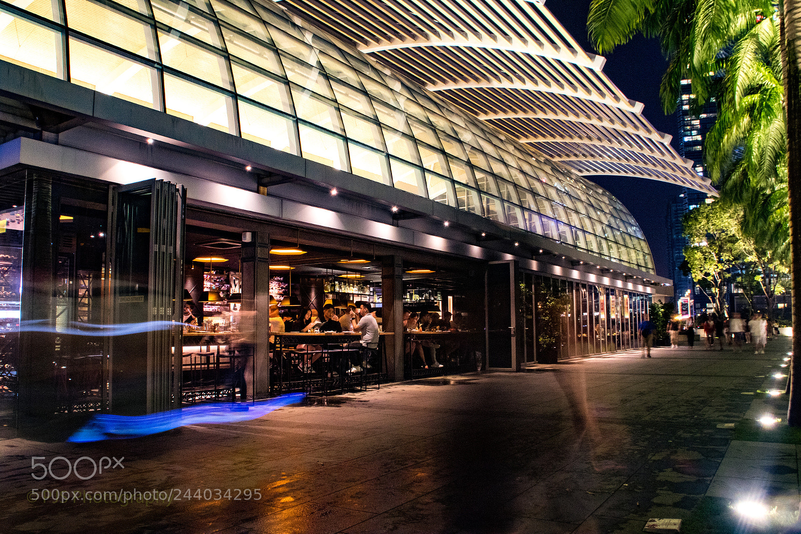Canon EOS 7D Mark II sample photo. Marina bay bar photography