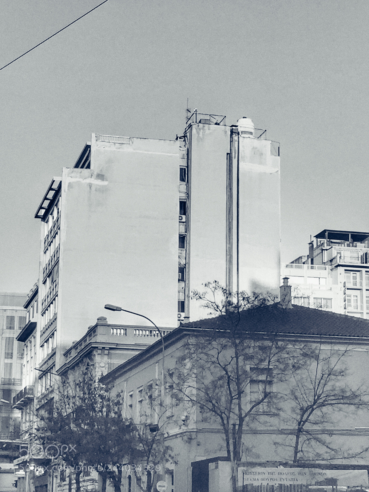 Apple iPhone 6 sample photo. Grey building3 photography