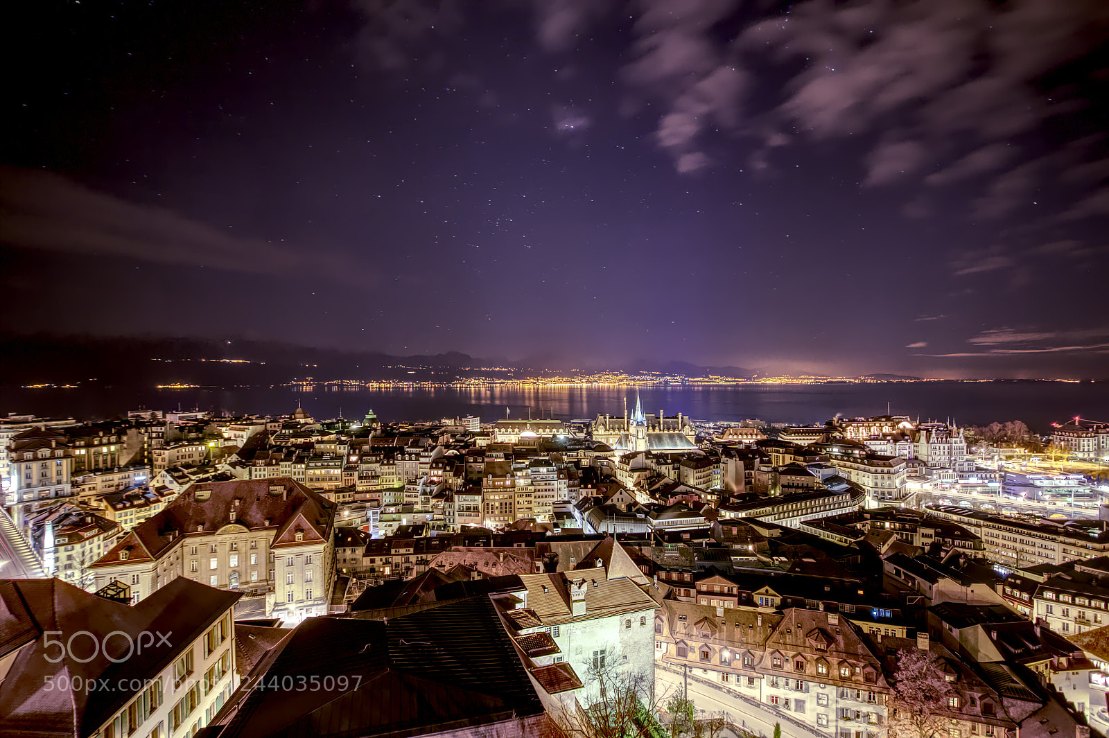 Canon EOS 60D sample photo. Lausanne's roofs photography