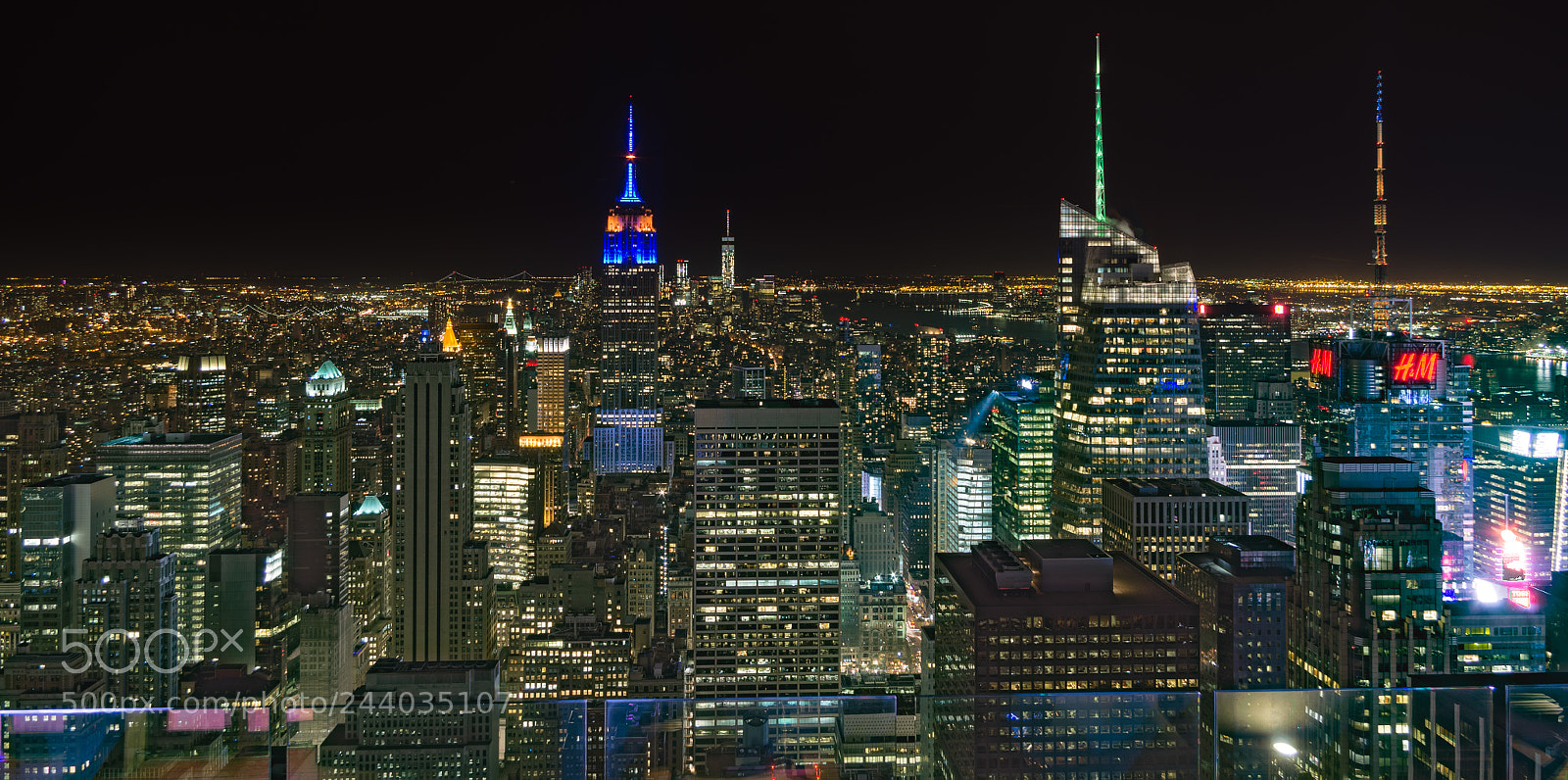 Pentax K-5 sample photo. New york city lights photography