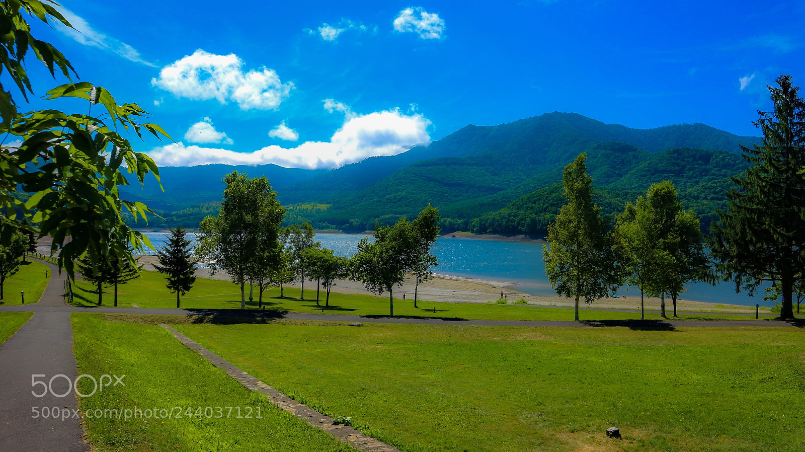 Canon EOS M10 sample photo. Lake-kanayama in furano,hokkaido,japan photography