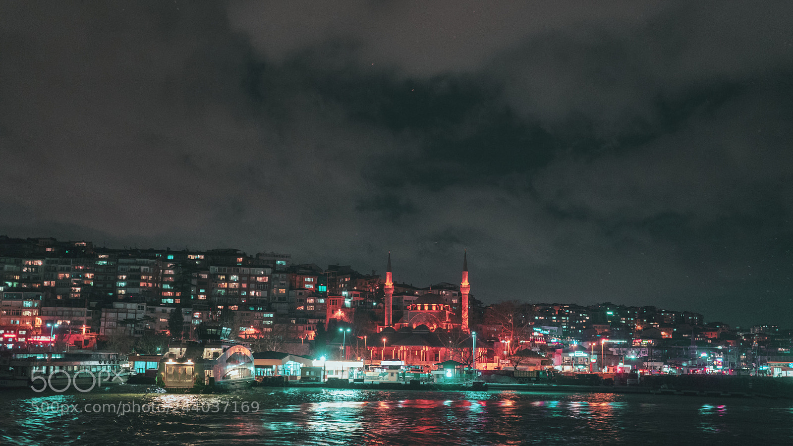 Sony a7R II sample photo. Nights of uskudar area photography