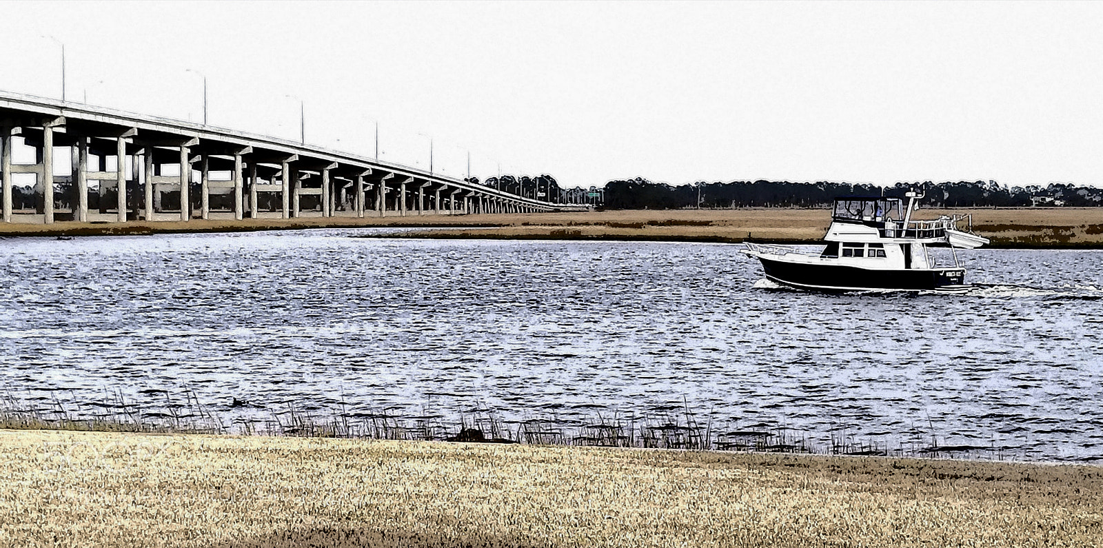 Samsung Galaxy S8+ sample photo. North on the icw photography