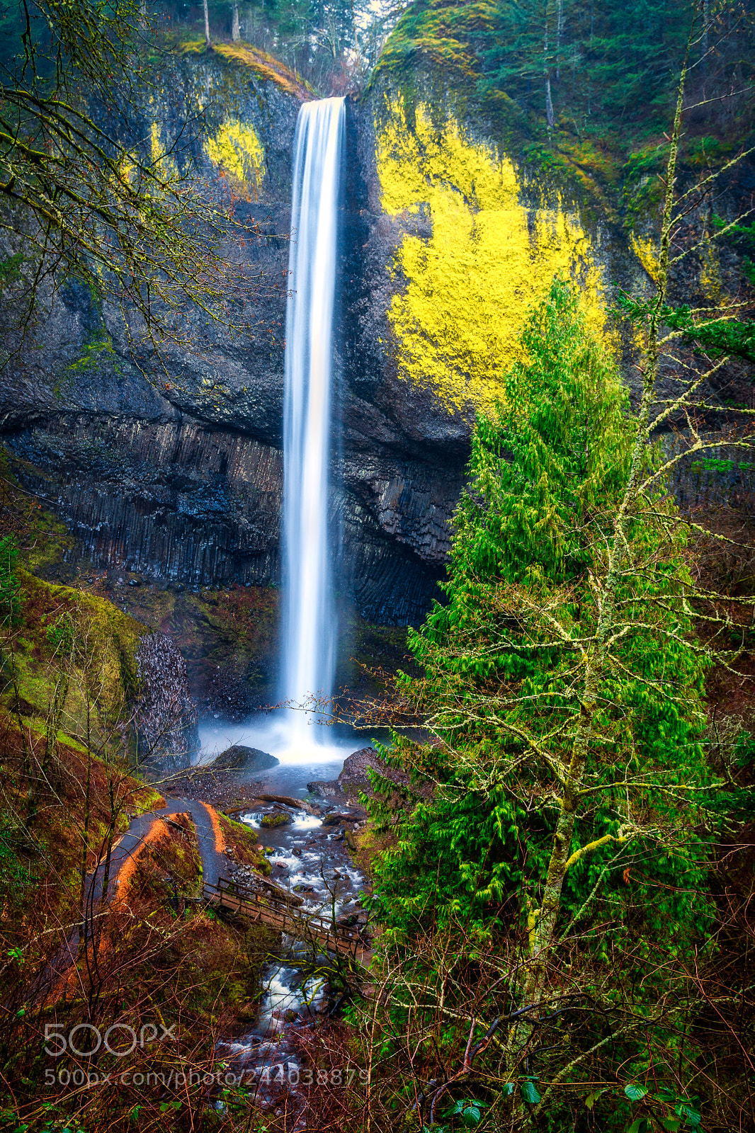 Sony a6500 sample photo. Latourelle falls photography