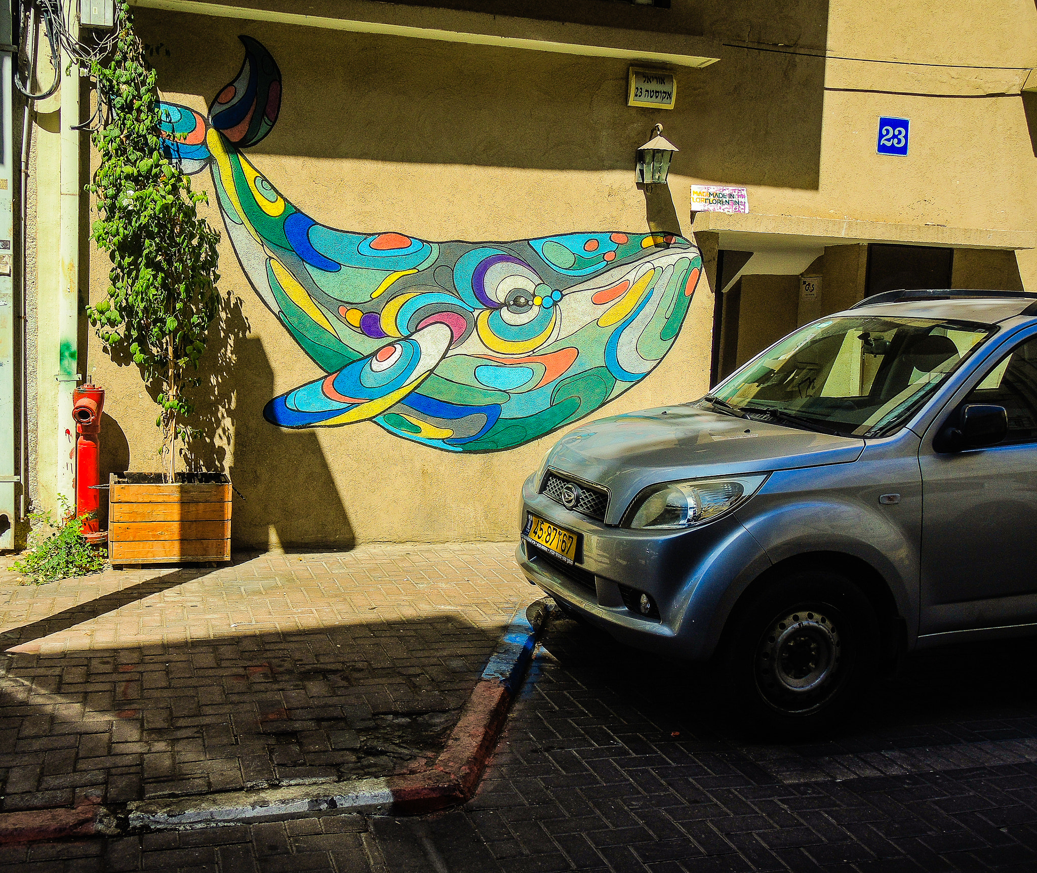 Nikon Coolpix P7800 sample photo. Tel aviv street art photography