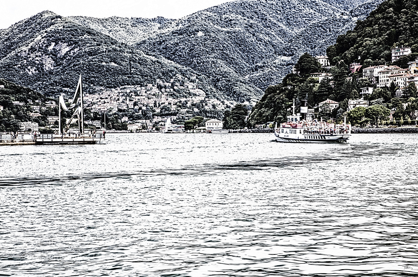 Canon EOS 5DS R sample photo. Lake como postcard2 photography