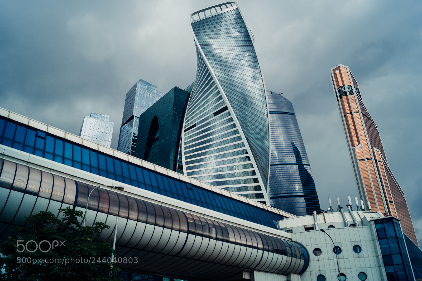 Sony SLT-A58 sample photo. Bridge to moscow city photography