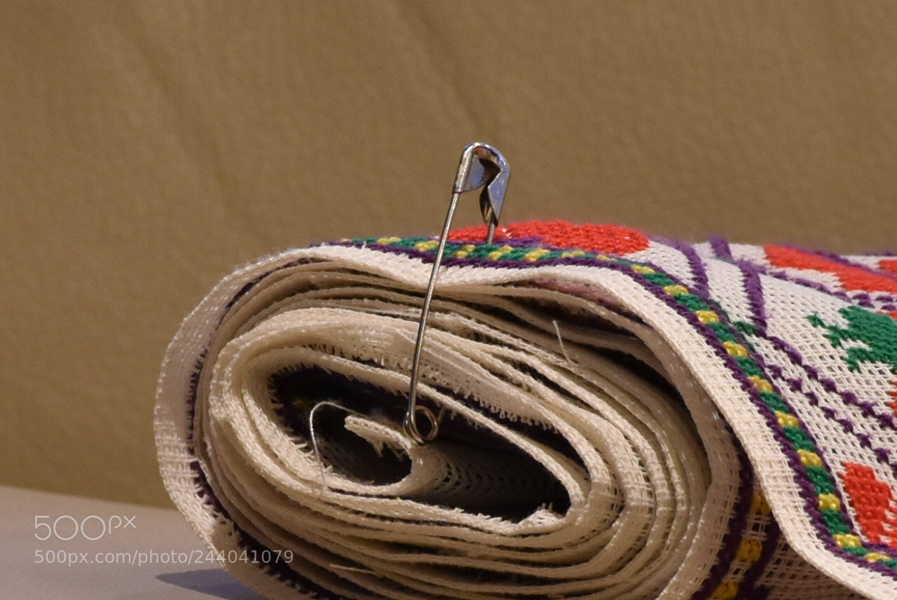 Nikon D5600 sample photo. Safety pin photography