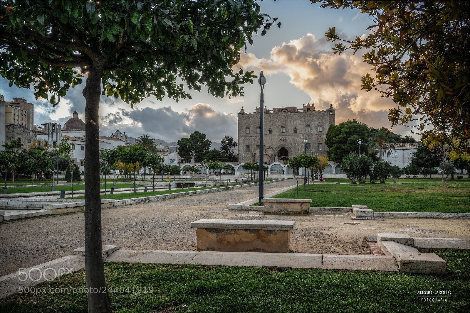 Nikon D5500 sample photo. Castello della zisa photography