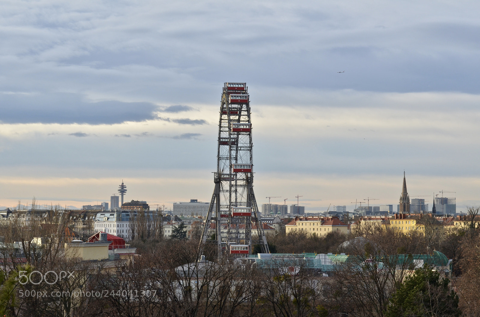 Nikon D5100 sample photo. Wiener riesenrad photography