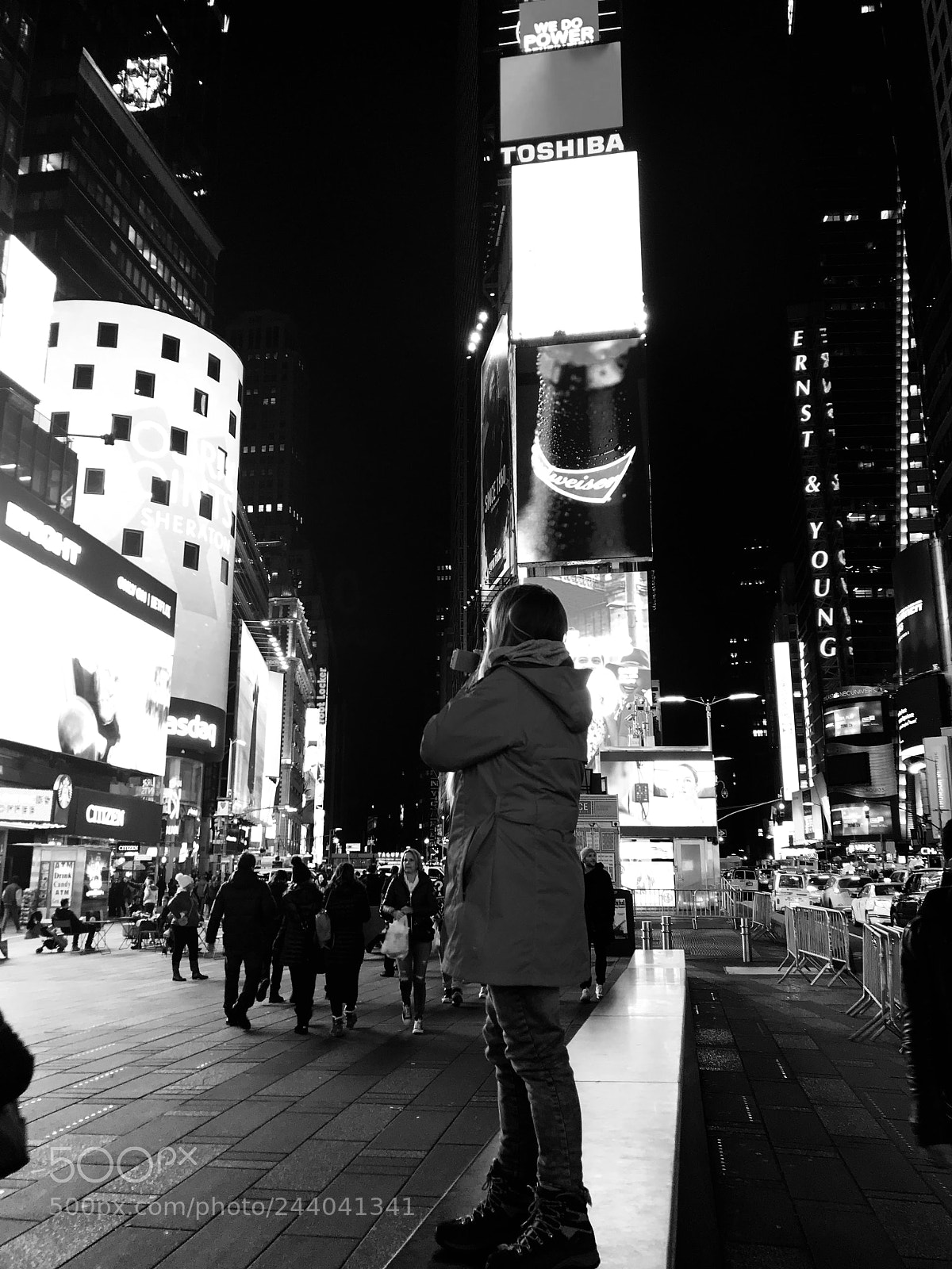 Apple iPhone 7 sample photo. Times #timesaquare photography