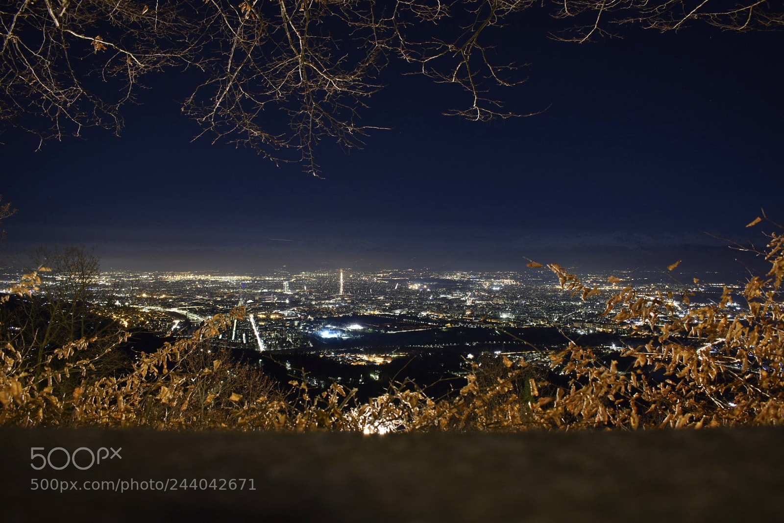 Nikon D5500 sample photo. Turin by night photography