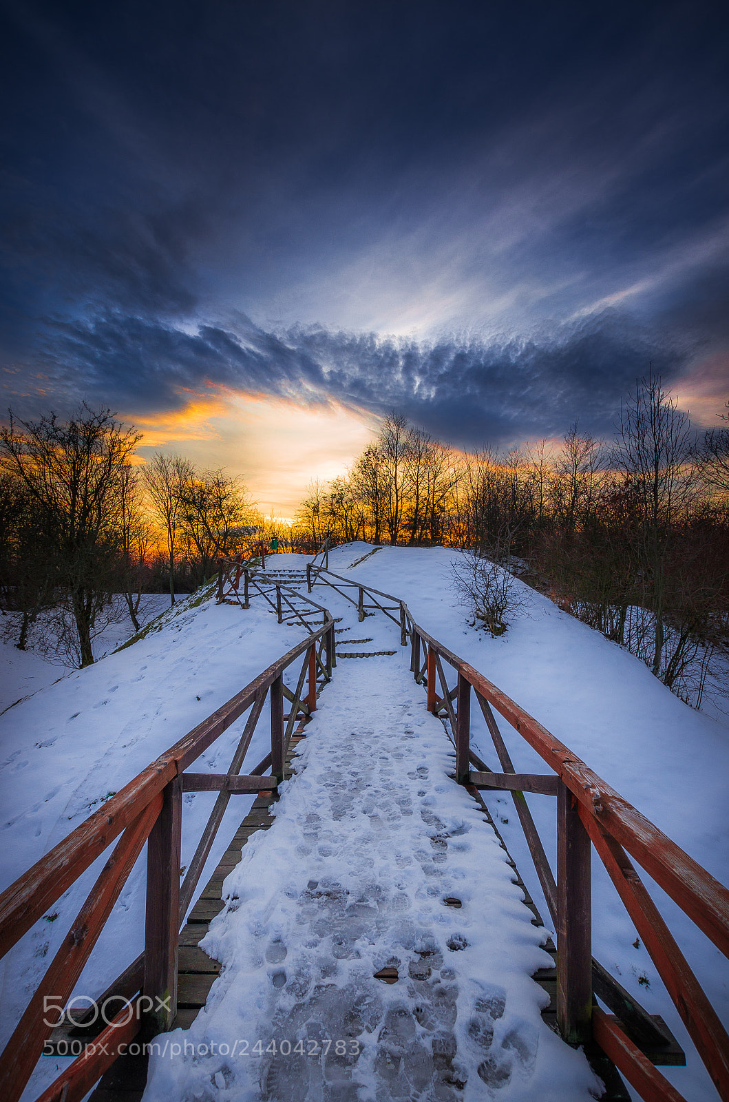 Pentax K-5 II sample photo. Road to heaven photography