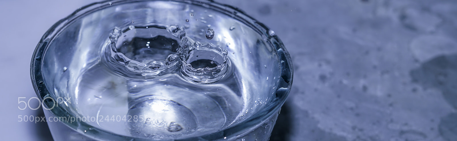 Sony a7R II sample photo. Twin drop splash photography