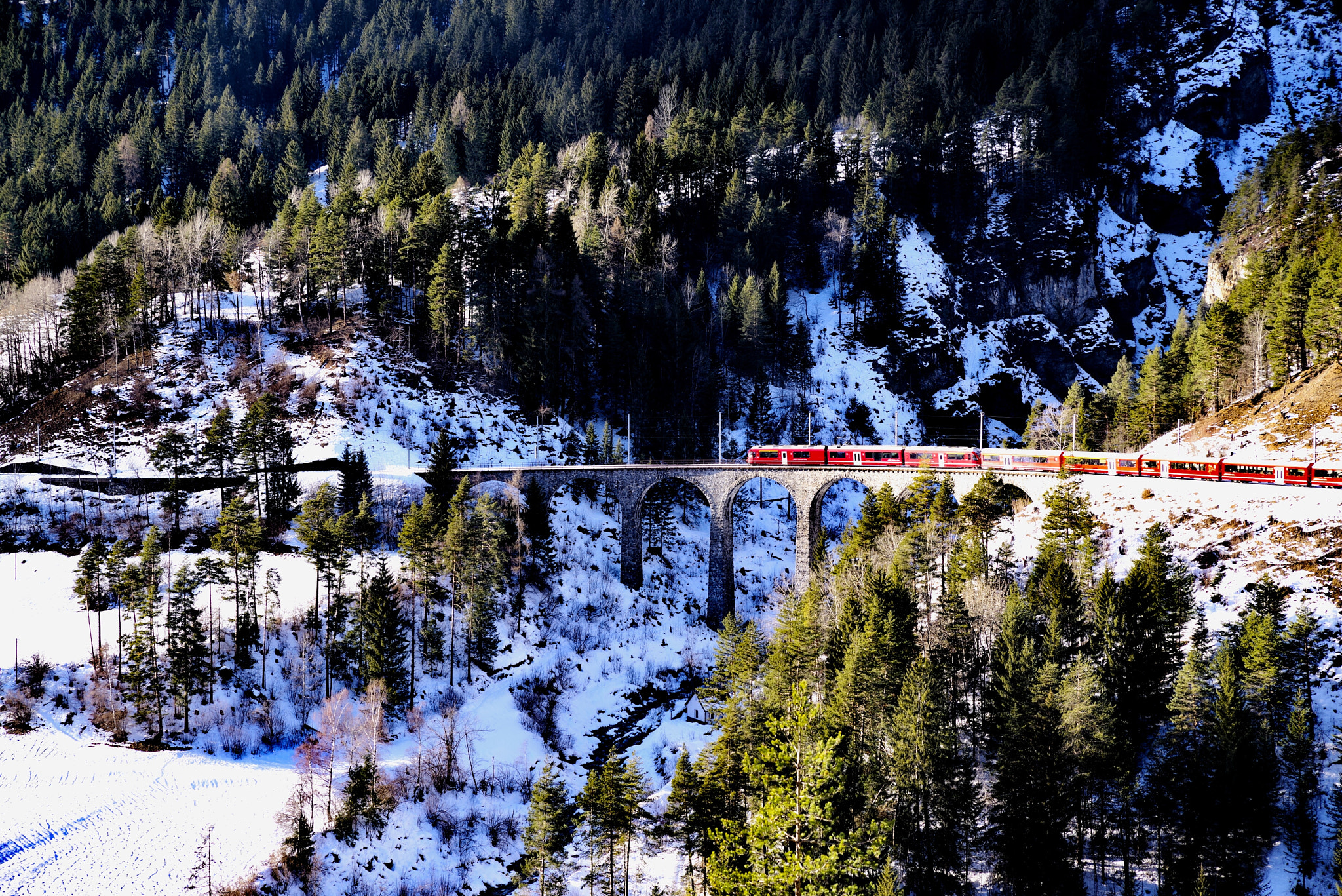 HD Pentax D FA 24-70mm F2.8 ED SDM WR sample photo. Landwasserviadukt photography