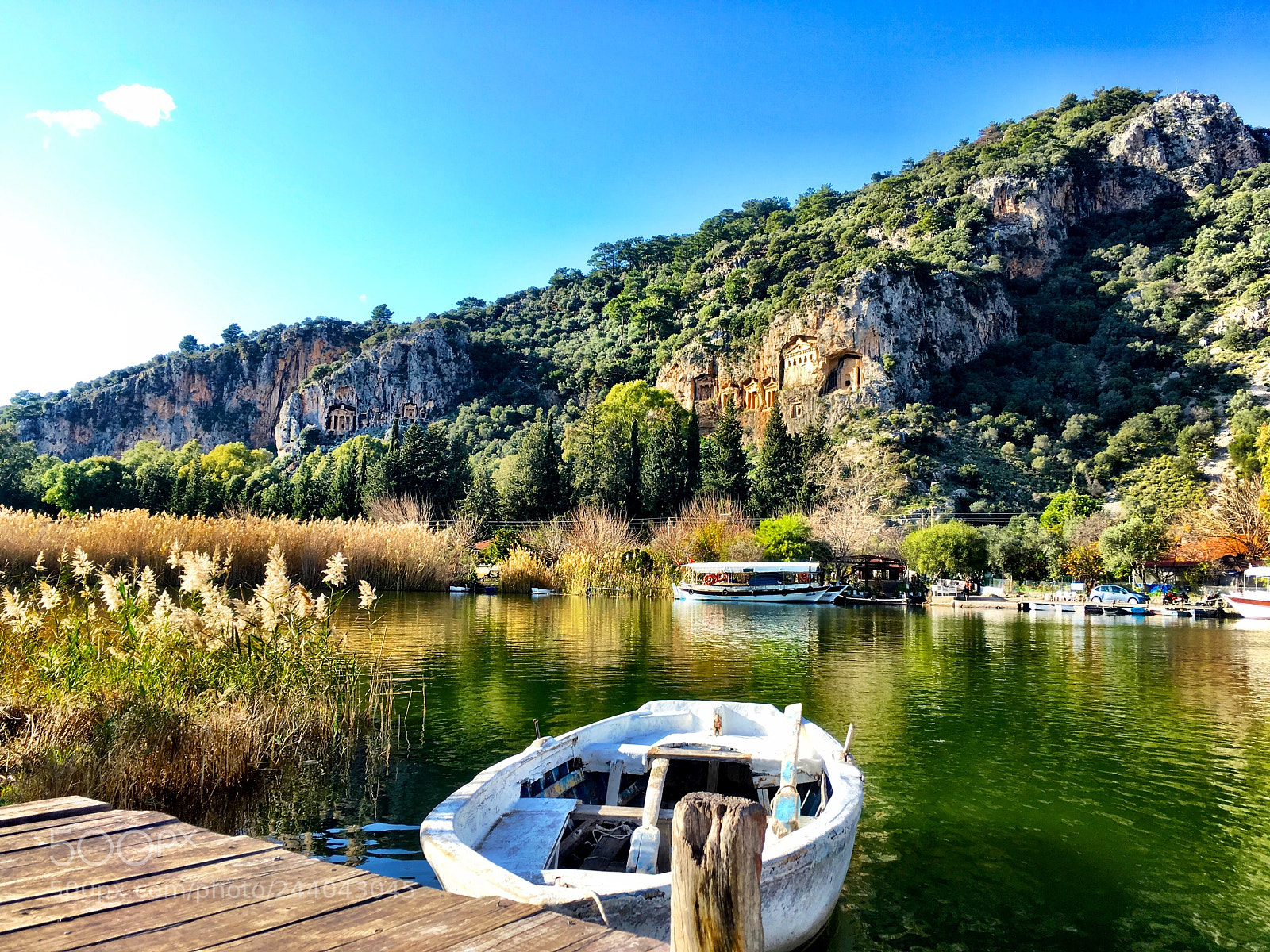 Apple iPhone SE sample photo. Dalyan, kings tombs photography