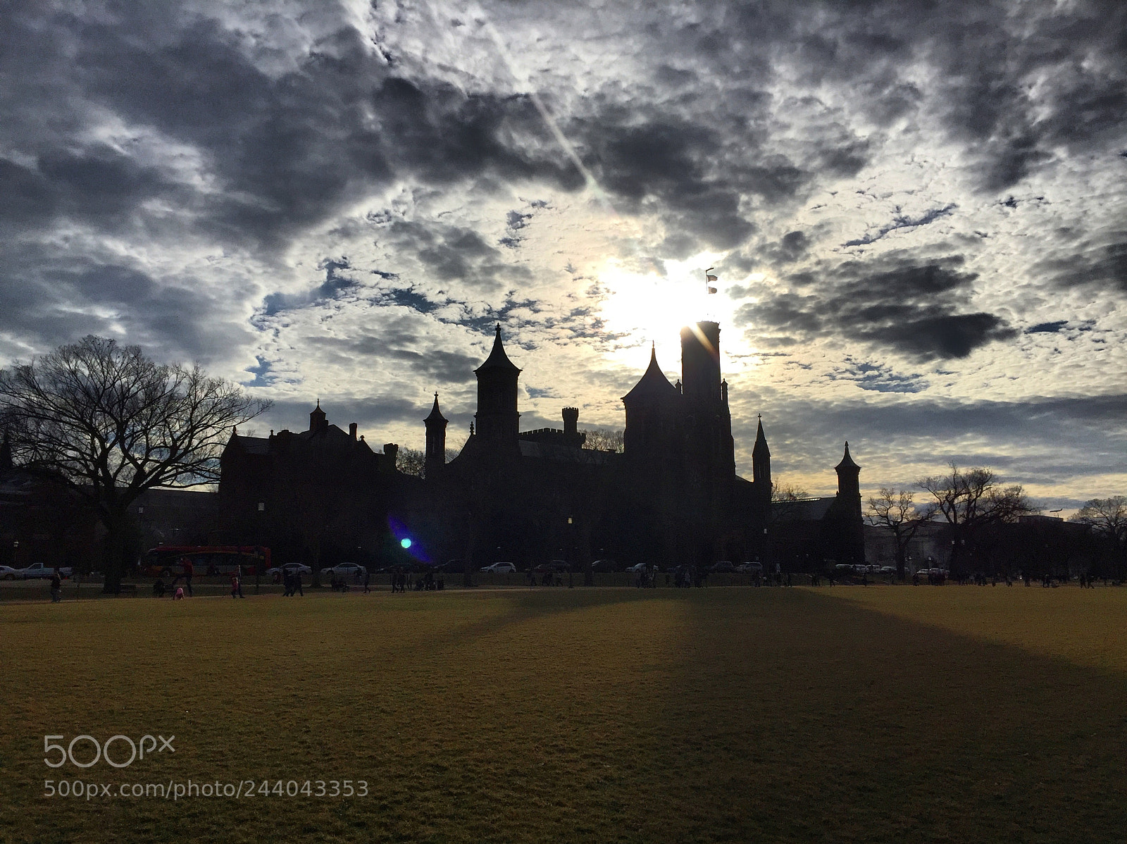 Apple iPhone 6 sample photo. Smithsonian castle. washington dc photography