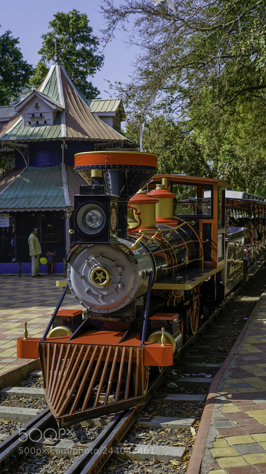 Sony a7R II sample photo. Mini train photography