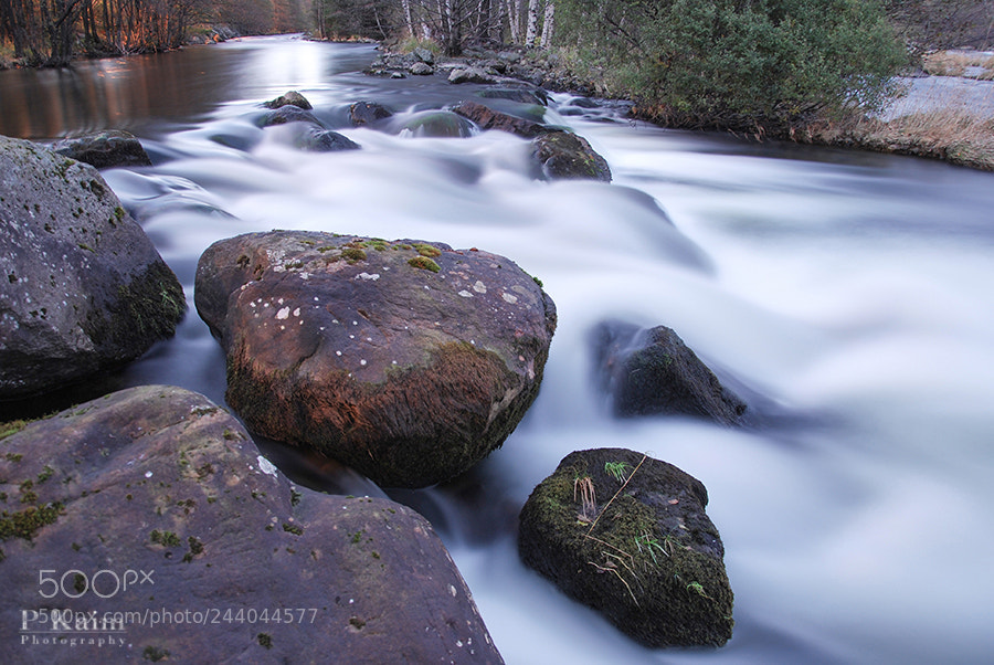 Nikon D60 sample photo. Rocky river photography