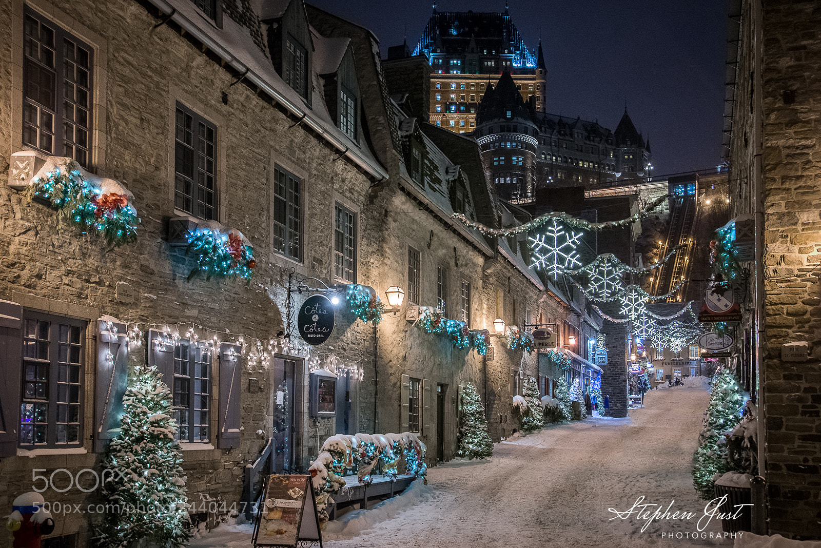 Nikon D610 sample photo. Quartier petit champlain photography