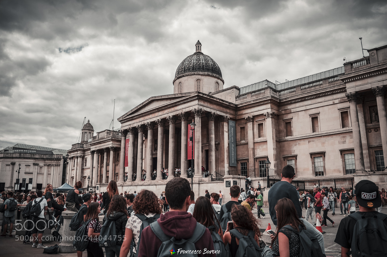 Nikon D3200 sample photo. The london national gallery photography