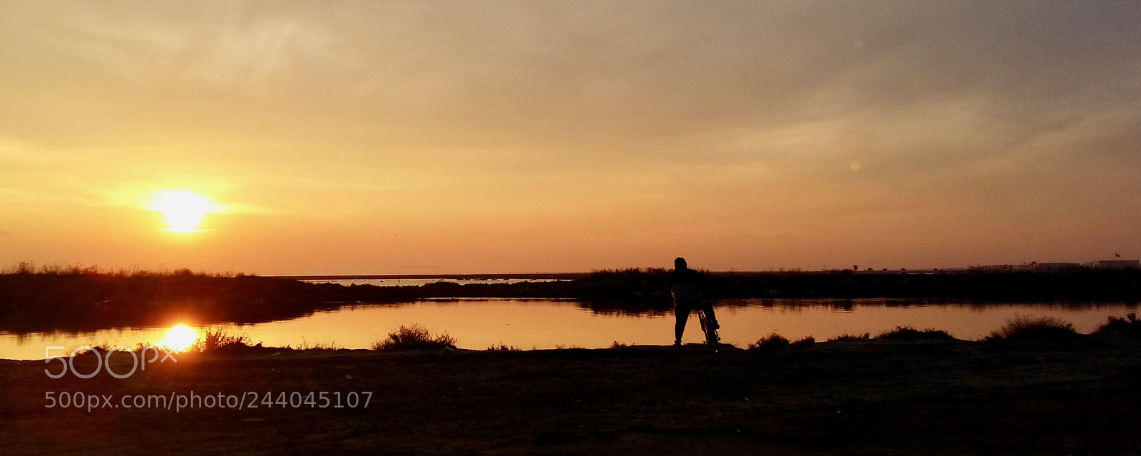 Samsung Galaxy A5 sample photo. Sunset cycler.jpg photography