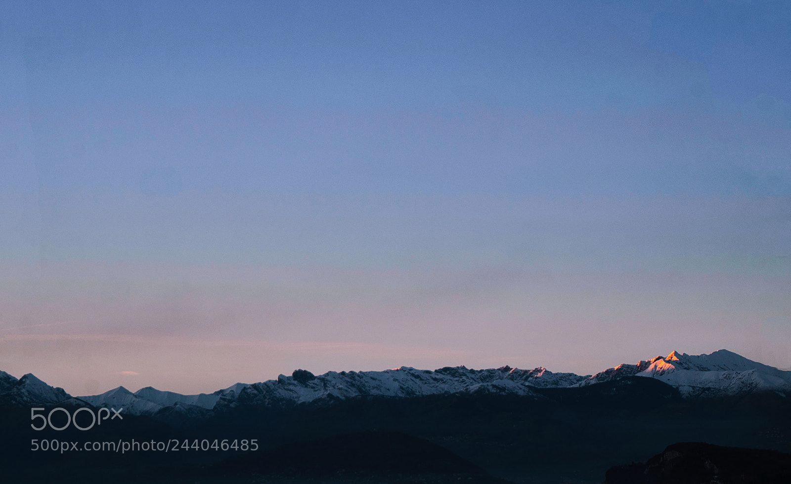 Sony Alpha a5000 (ILCE 5000) sample photo. Dusk mountain ridges photography