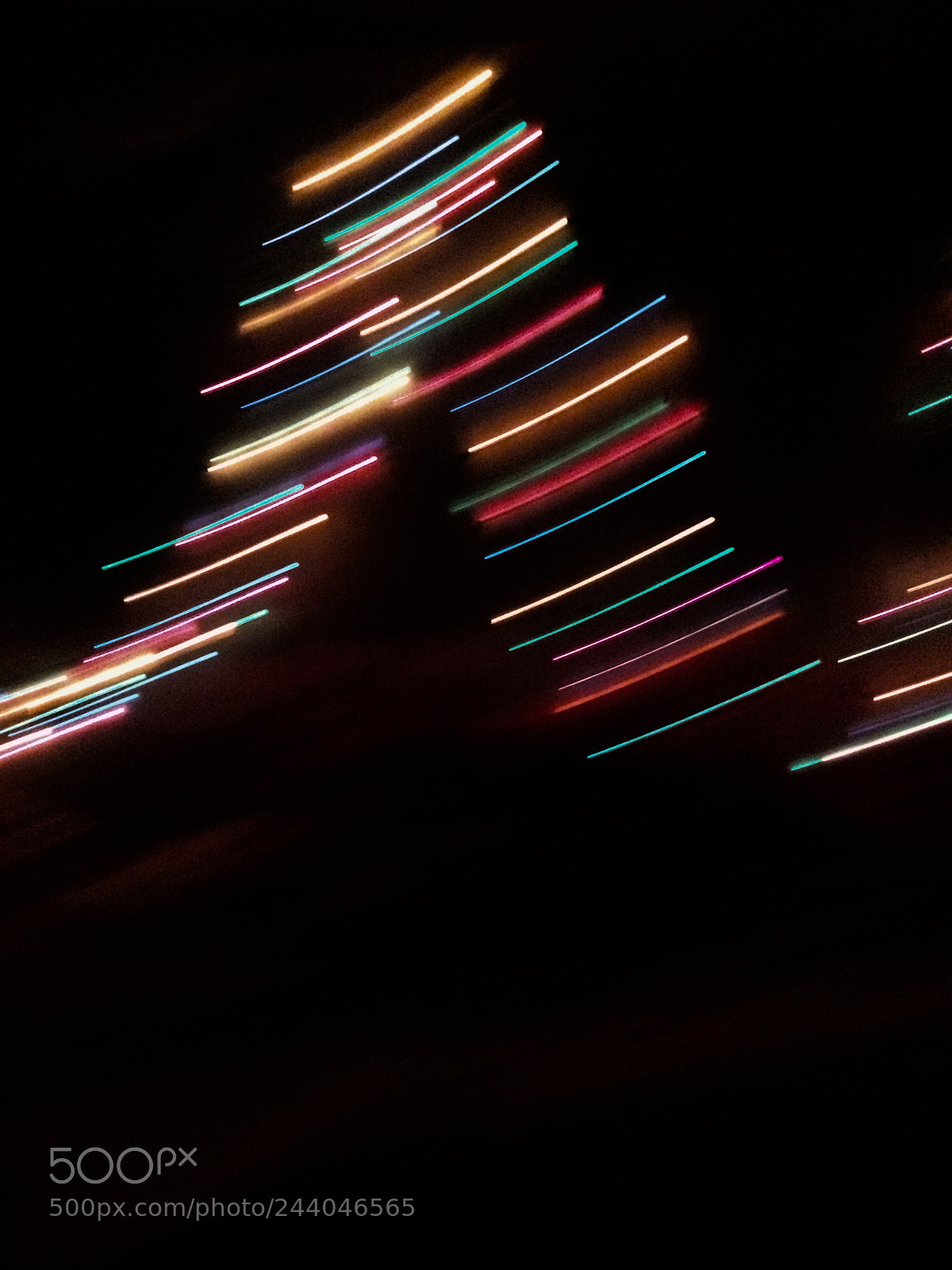 Apple iPhone 5s sample photo. City lights glowing photography