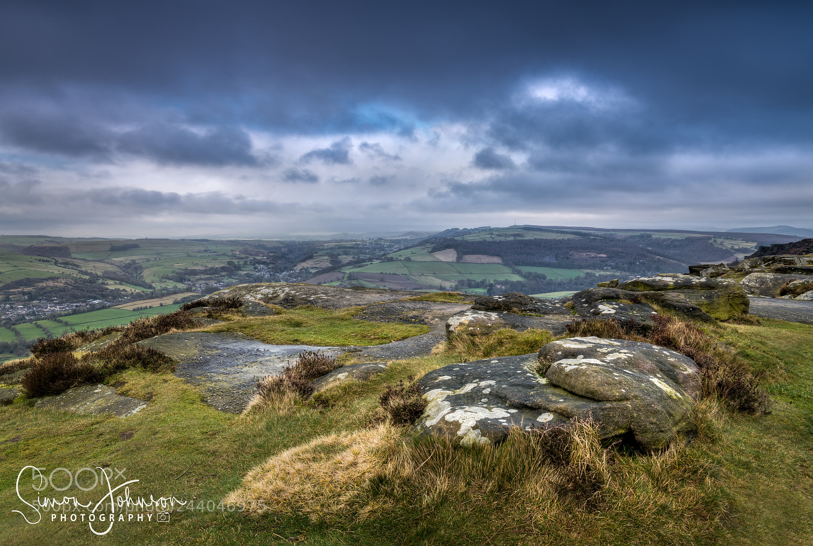 Nikon D850 sample photo. " from curbar edge " photography