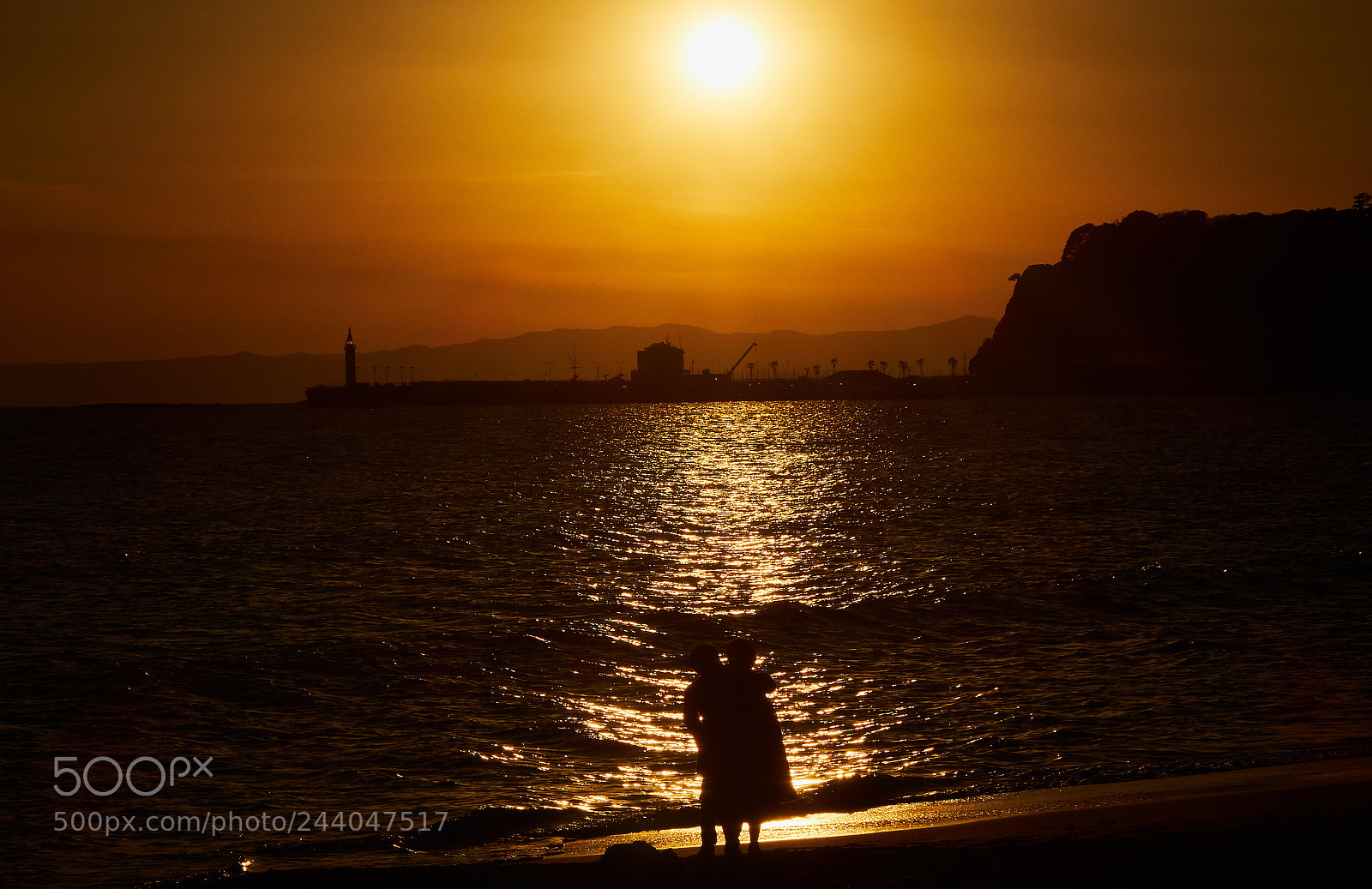 Sony Cyber-shot DSC-RX10 sample photo. Together at sunset beach photography