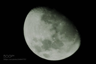 Nikon D7200 sample photo. Tonight moon illuminated 81% photography