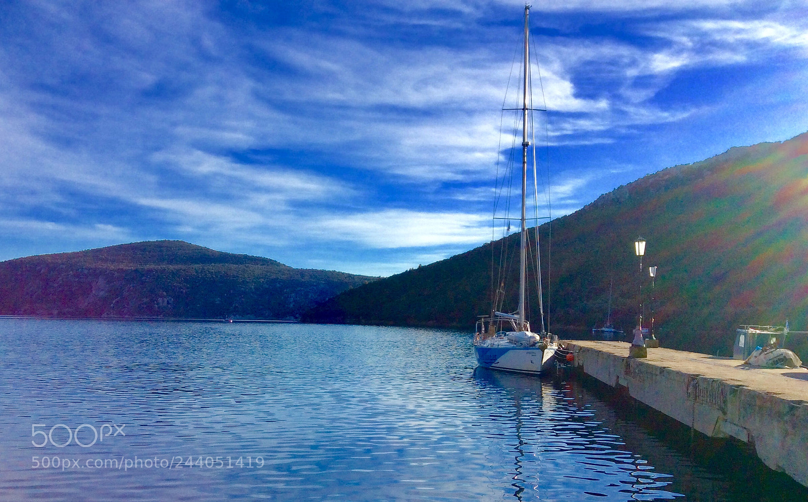Apple iPad mini 2 sample photo. Another lonely boat photography