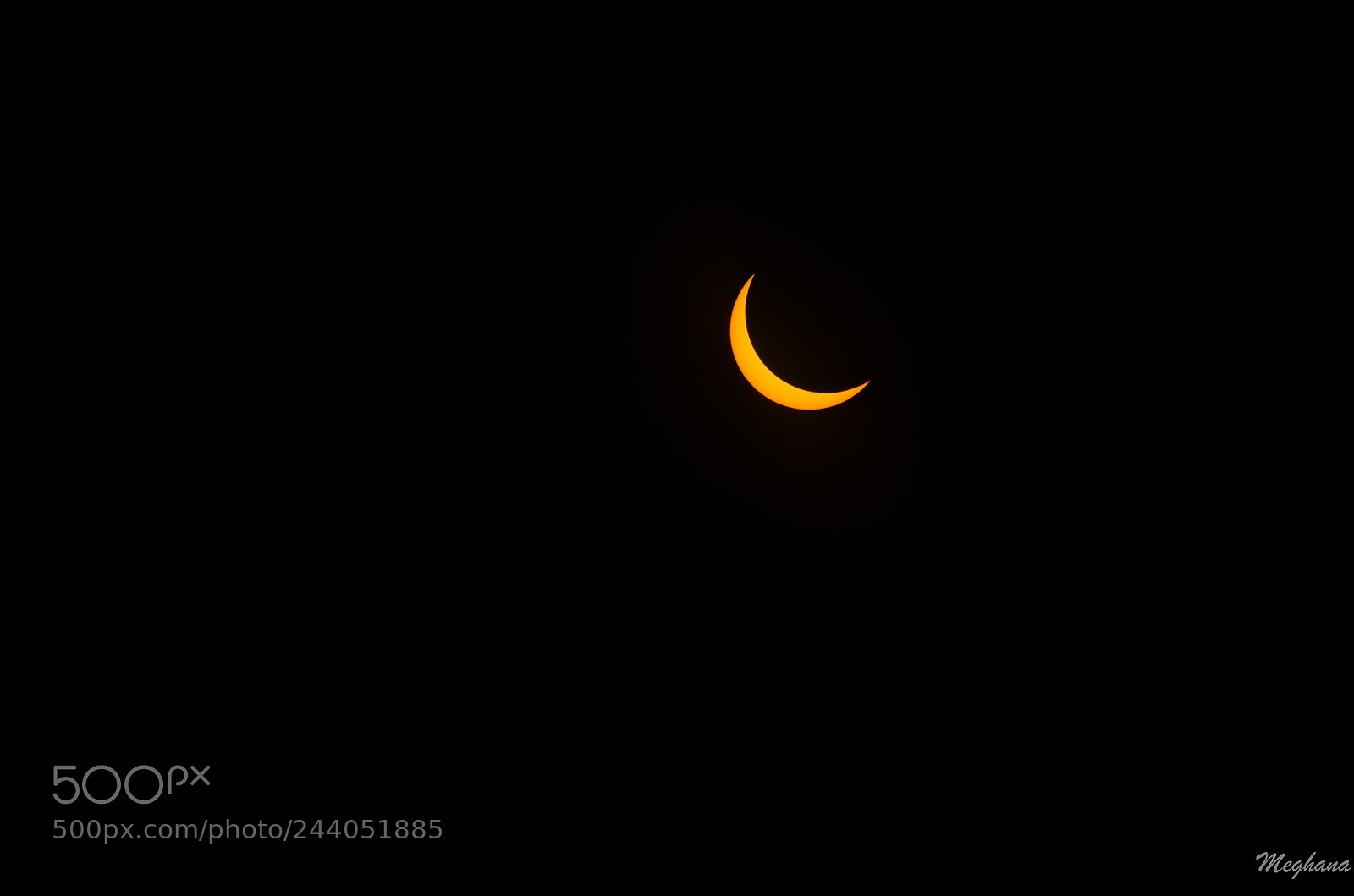 Nikon D5100 sample photo. Eclipsed sun photography