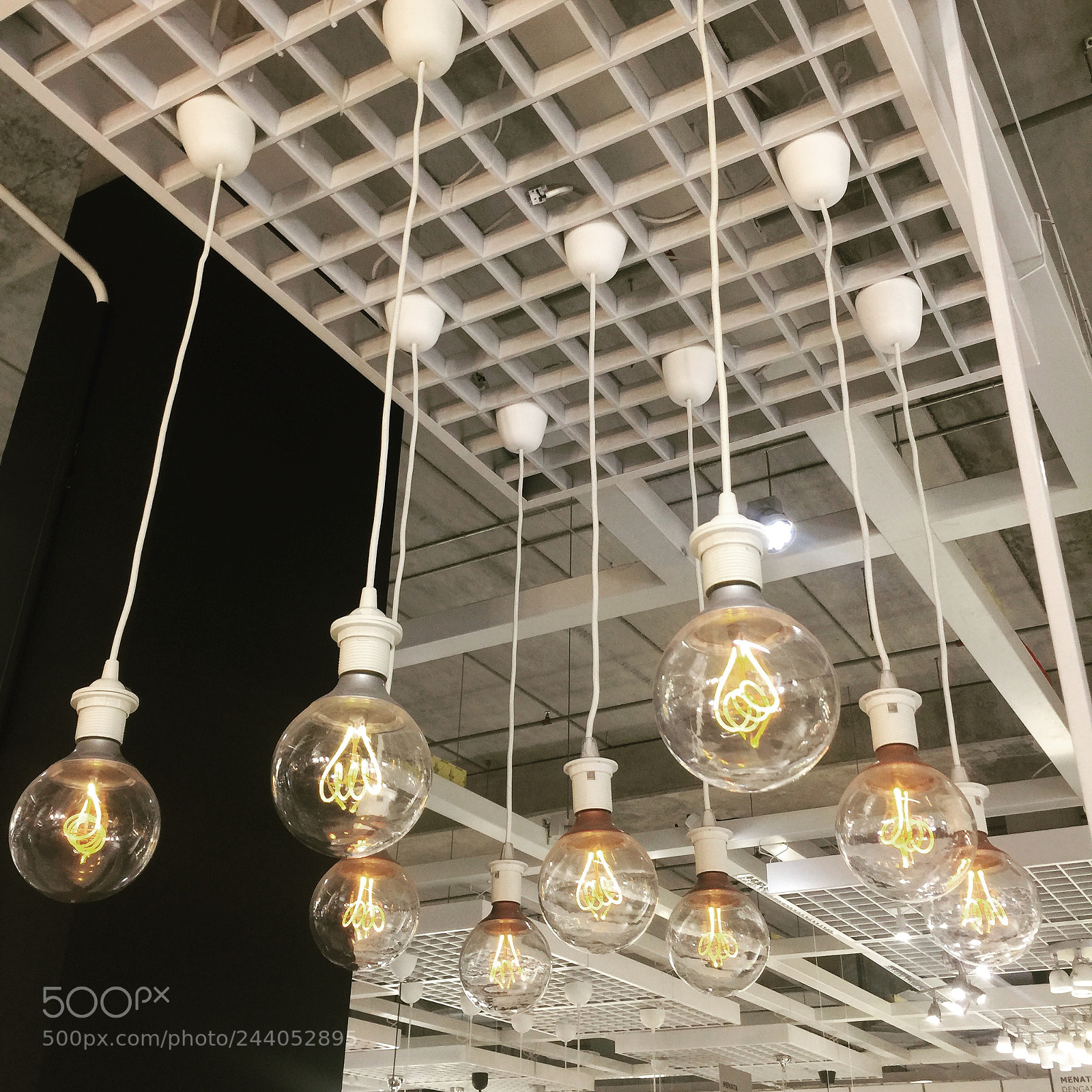 Apple iPhone 6 Plus sample photo. Bulbs, ikea indonesia photography