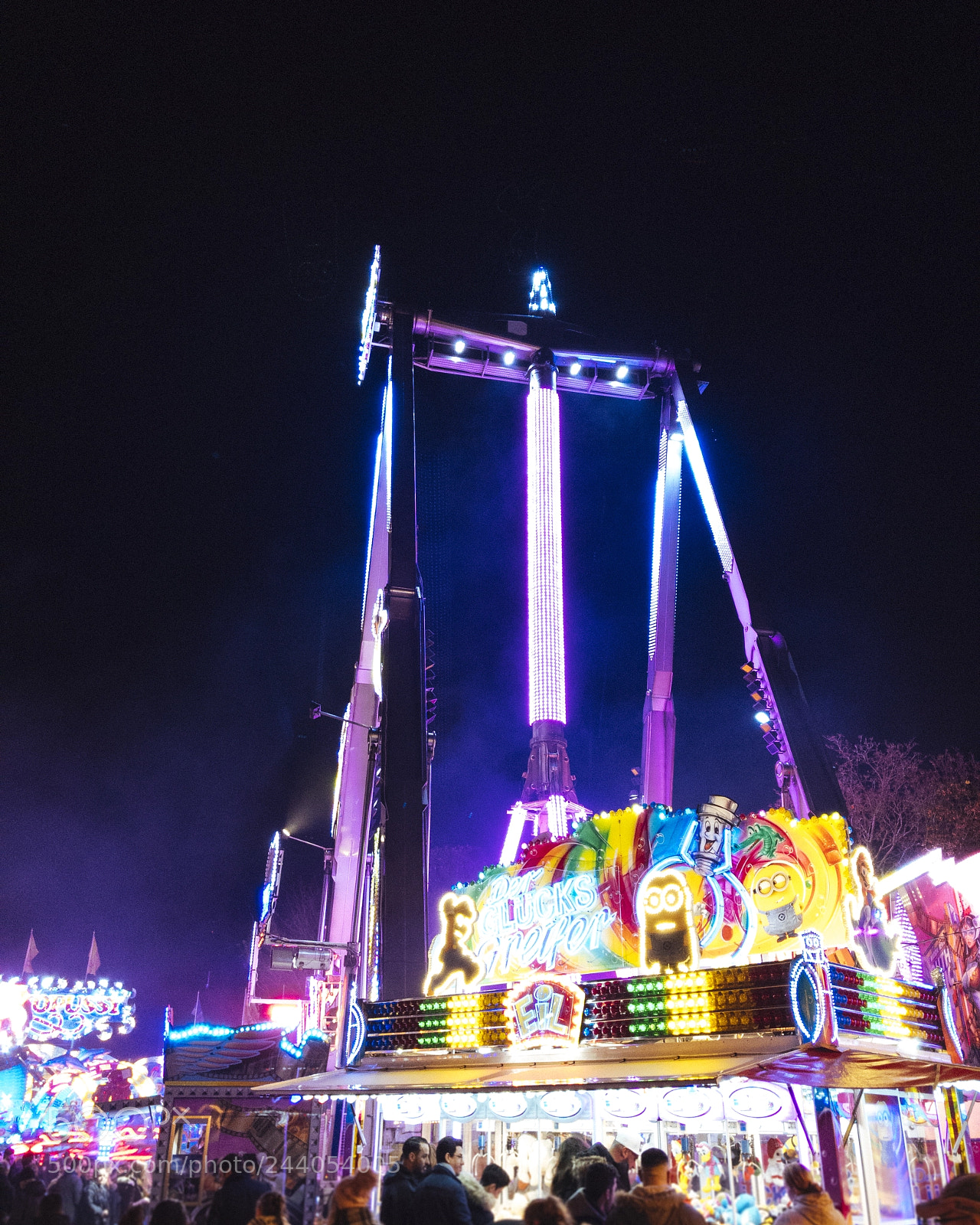 Apple iPhone 7 sample photo. Fairground ii photography