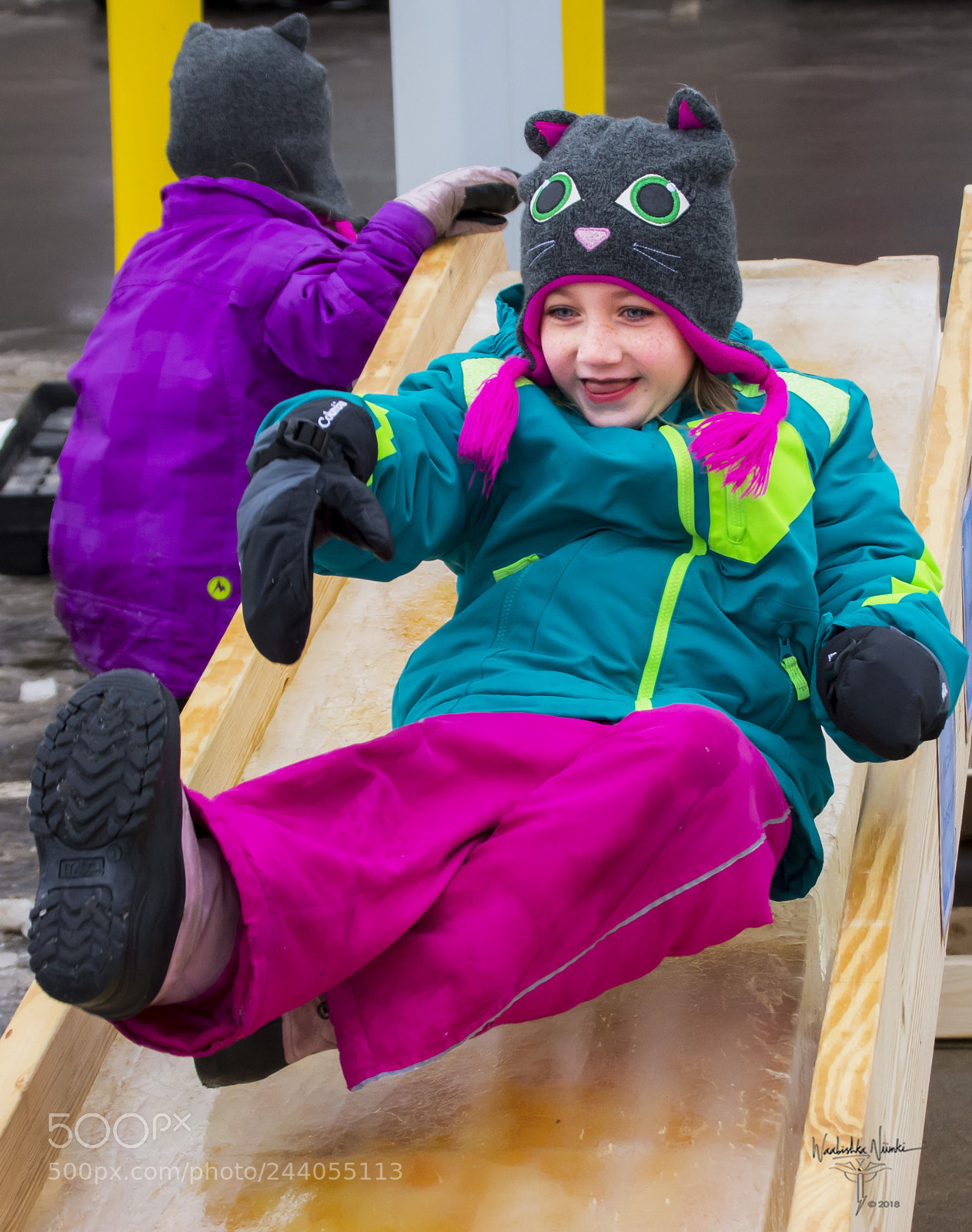 Nikon D7200 sample photo. Fun on an ice photography