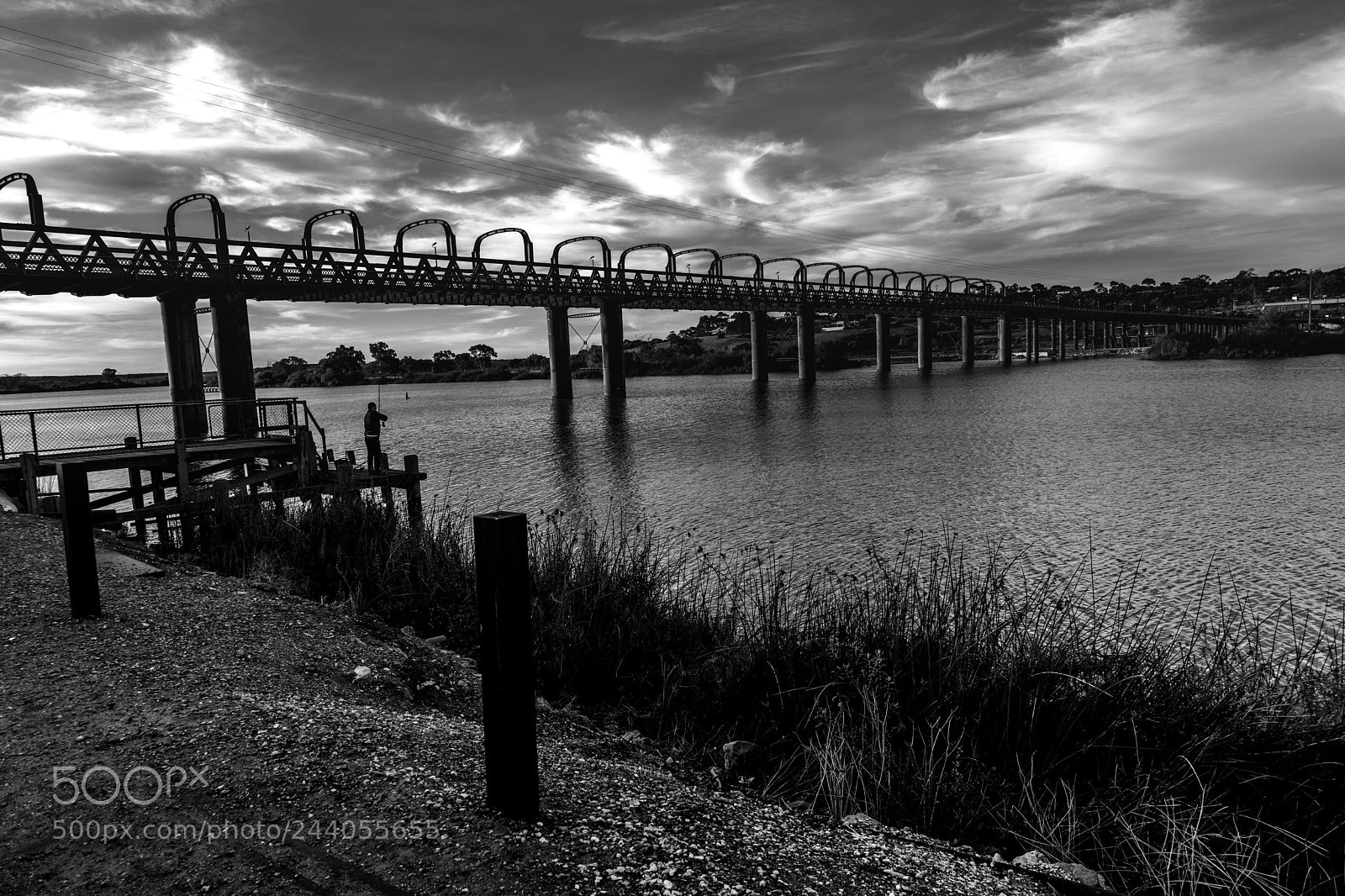 Canon EOS 5DS sample photo. Murry river bridge photography