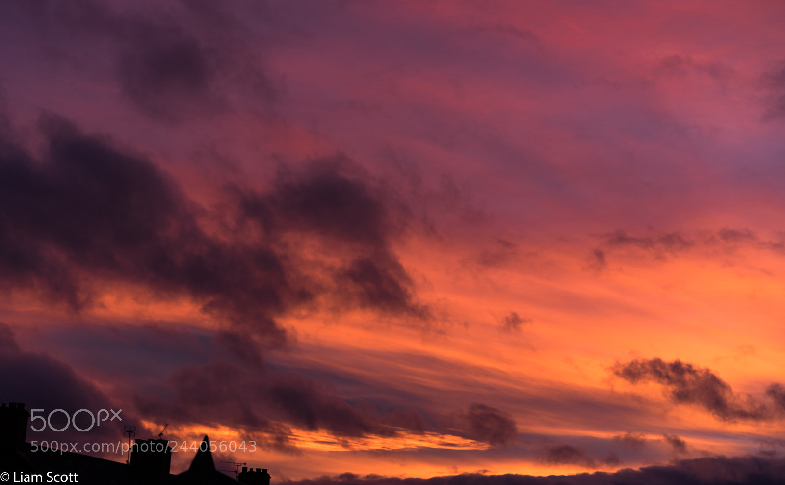 Sony a7 II sample photo. Red skies. photography