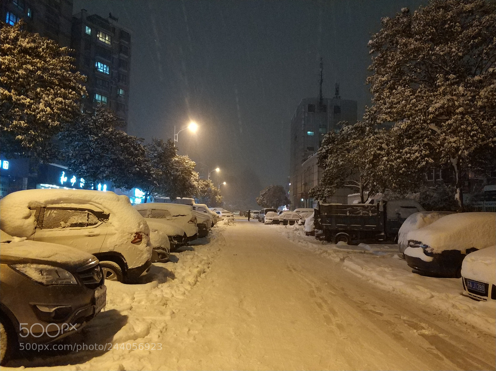 Xiaomi Mi Note 3 sample photo. 中国南京大雪 photography