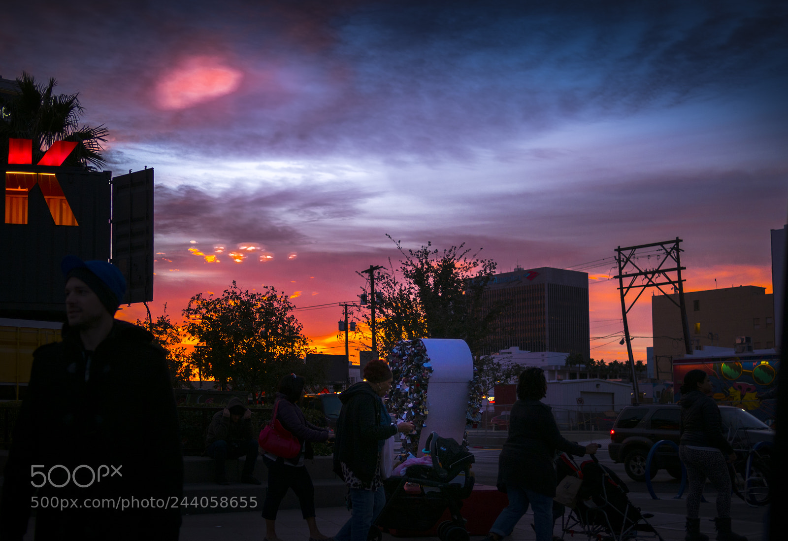 Olympus OM-D E-M5 sample photo. City at sunset photography