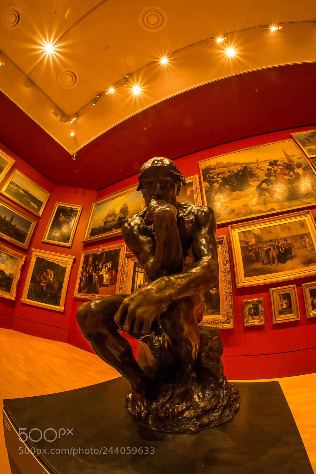 Nikon D610 sample photo. The thinker photography
