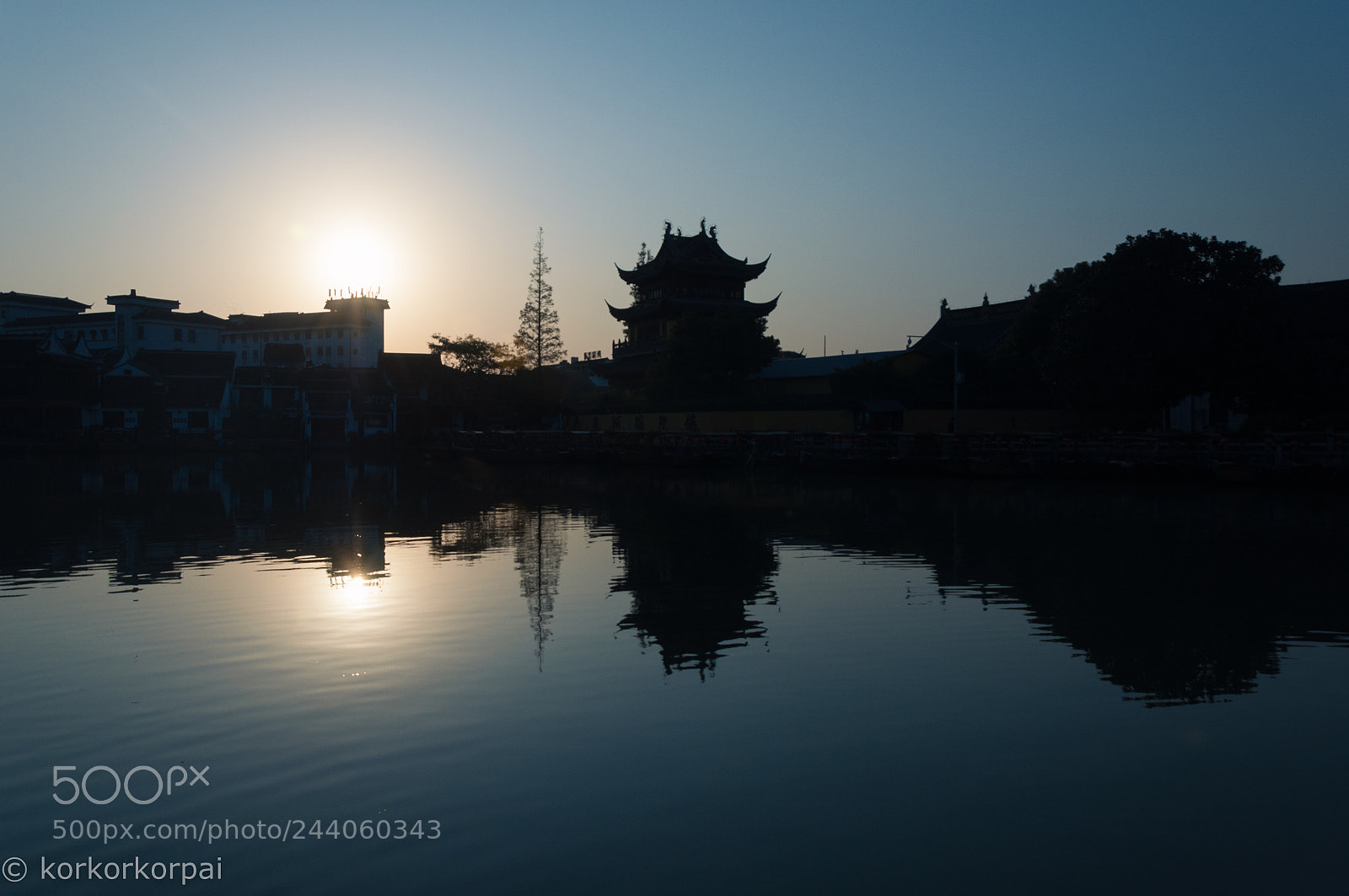 Nikon D90 sample photo. Shadow of zhujiajiao the photography