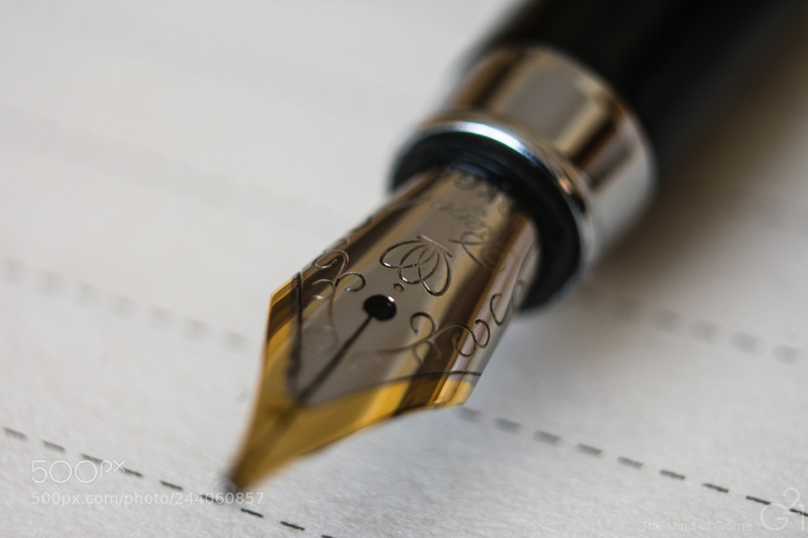 Nikon D3400 sample photo. Regal fountain pen photography
