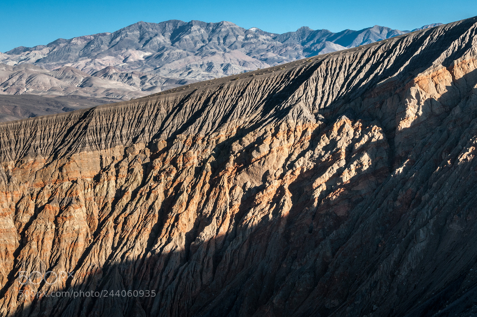 Nikon D300 sample photo. Ubehebe crater photography