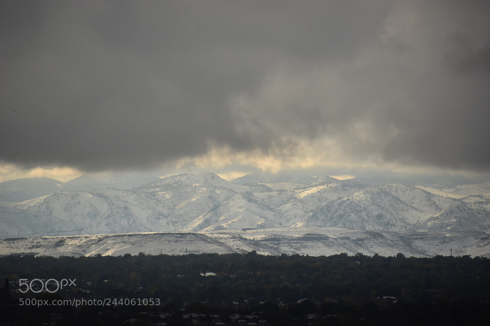 Nikon D3400 sample photo. Snowy rockies photography