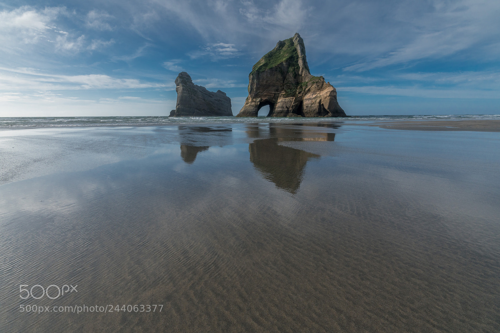 Sony a99 II sample photo. Wharariki reflections photography
